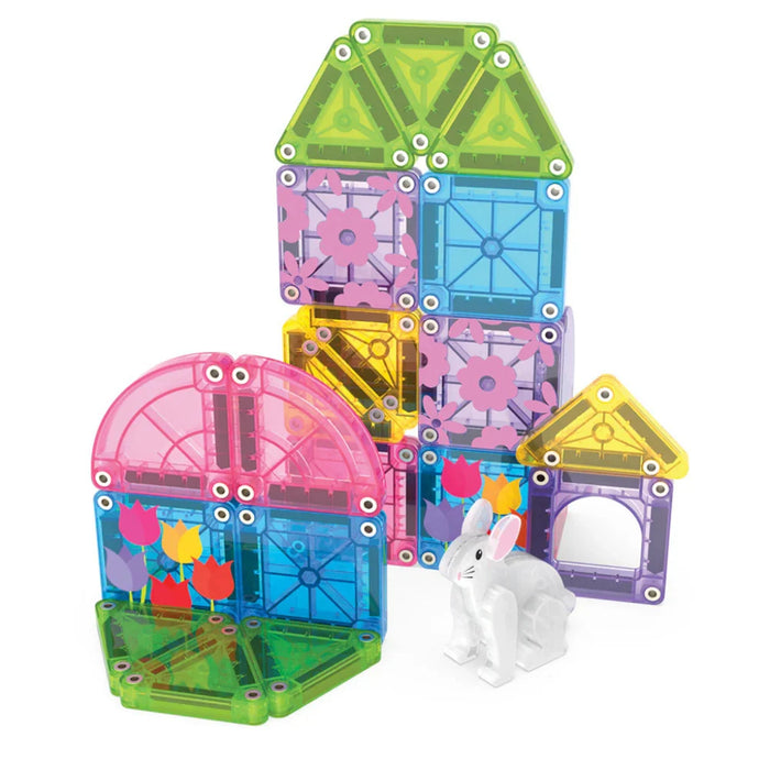 Magna Tiles | Travel Set 26 piece set - Spring Garden