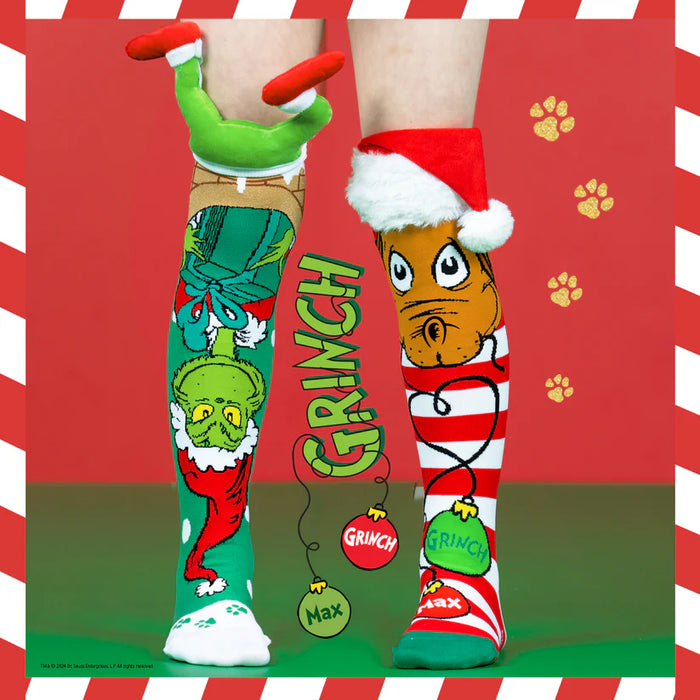 Madmia Socks | Grinch & the Chimney