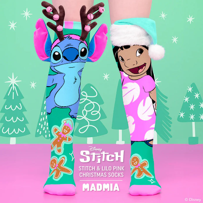 Madmia Socks | Lilo & Stitch's Gingerbread