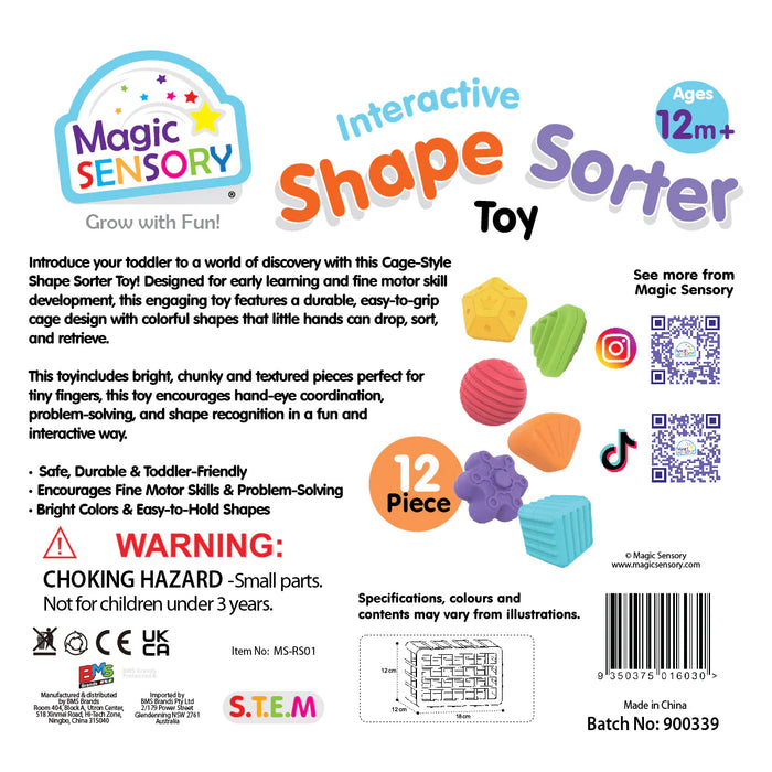 Magic Sensory | Shape Sorting Bin