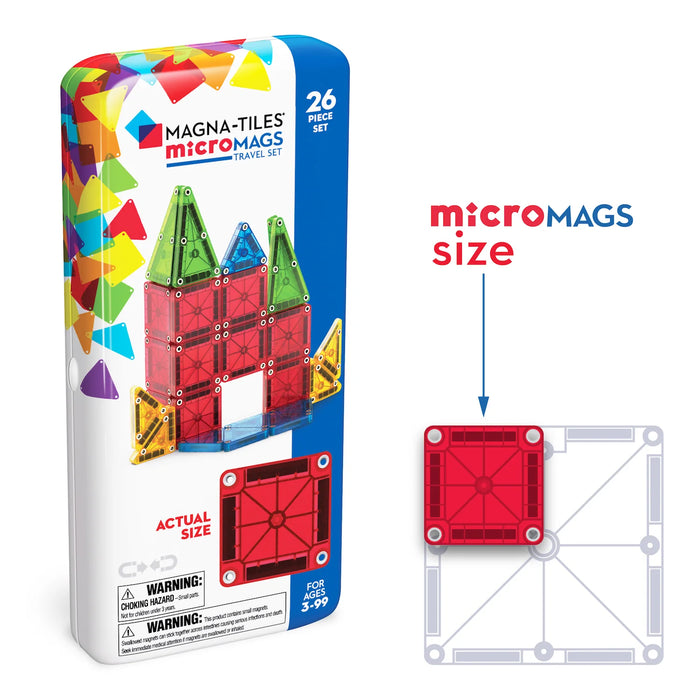 Magna Tiles | Travel Set 26 piece set