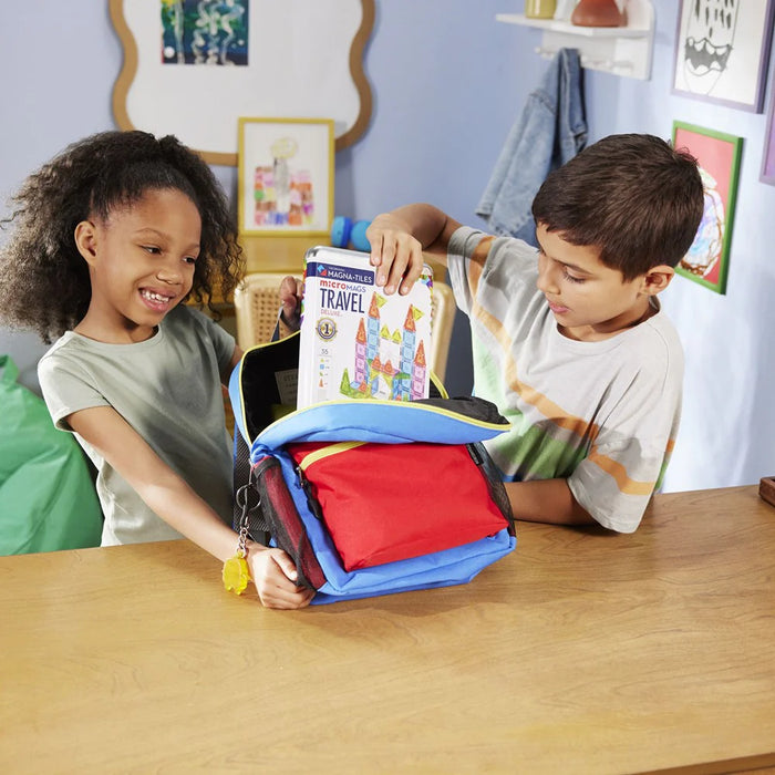 Magna Tiles | microMAGS Travel Set Deluxe - 55 Piece