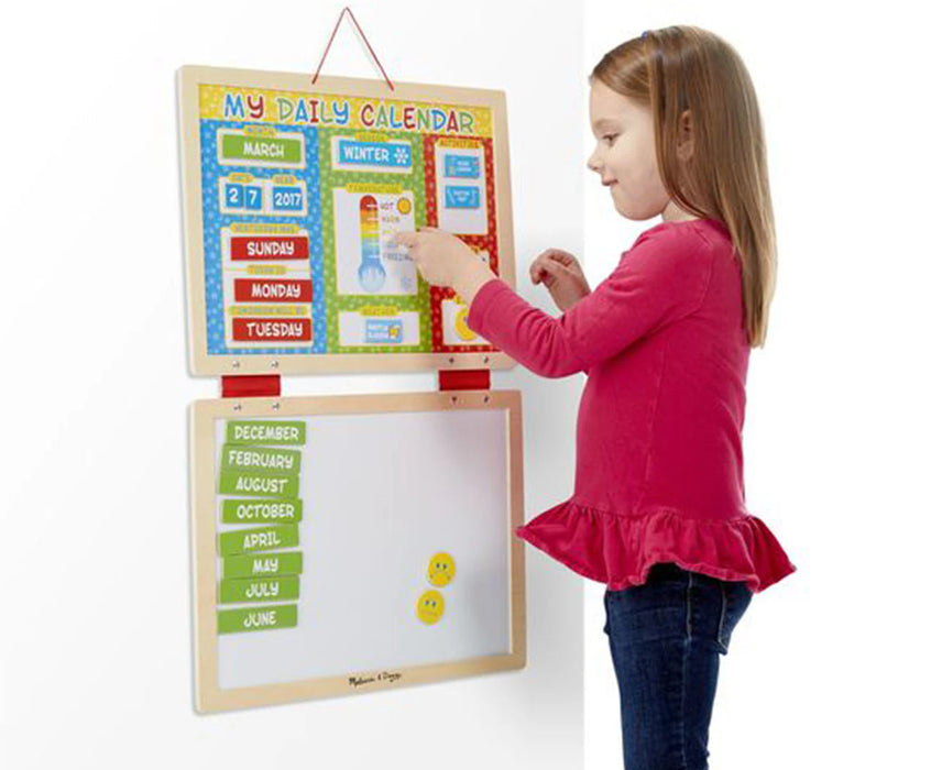 Melissa & Doug | Wooden | Magnetic Daily Calender