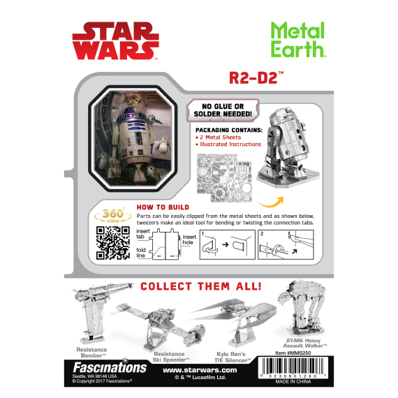 Metal Earth | Star Wars R2D2