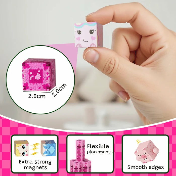 MiniBlox | 100pcs Magnetic Building Blocks Set - Blossom Kingdom Set
