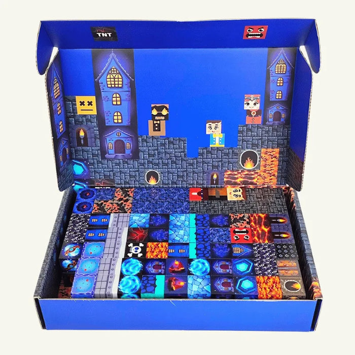 MiniBlox | 100pcs Magnetic Building Blocks Set - Builders Castle