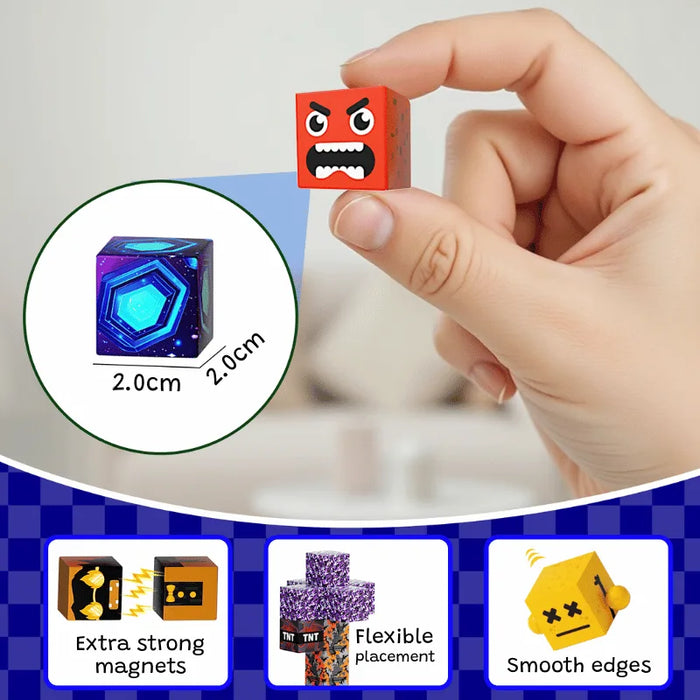 MiniBlox | 100pcs Magnetic Building Blocks Set - Builders Castle