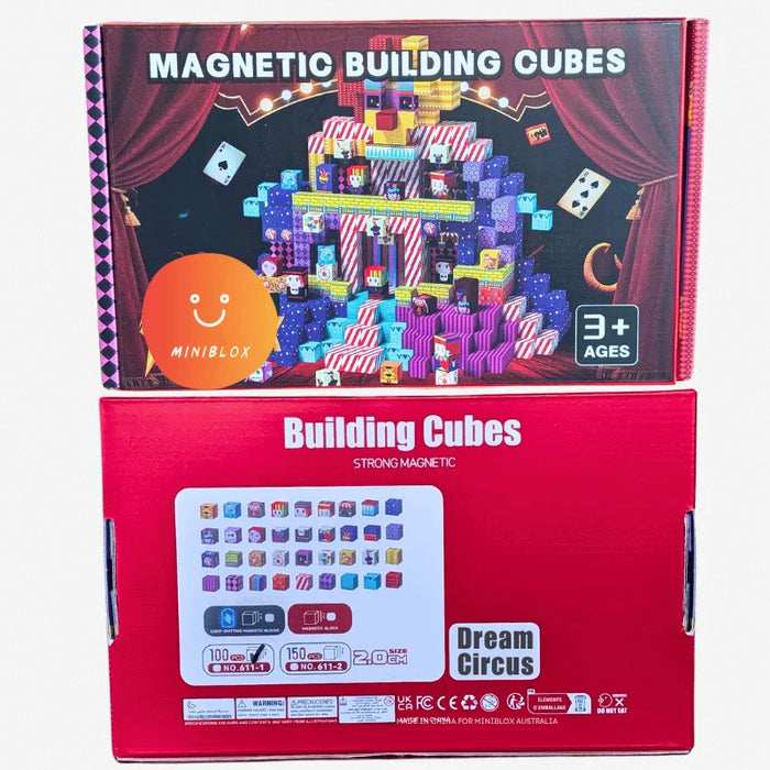 MiniBlox | 100pcs Magnetic Building Blocks Set - Dream Circus