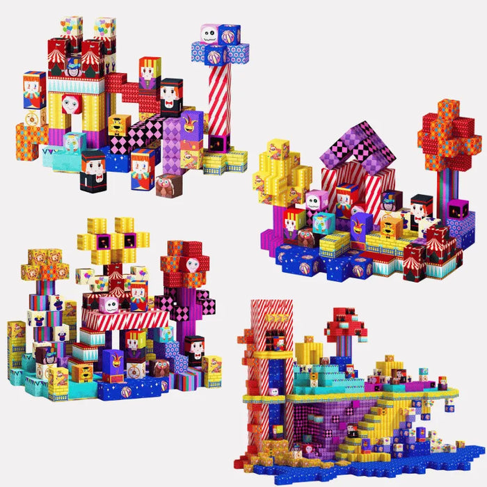 MiniBlox | 100pcs Magnetic Building Blocks Set - Dream Circus