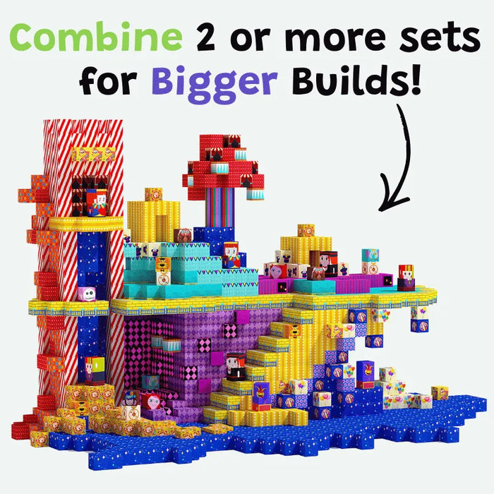 MiniBlox | 100pcs Magnetic Building Blocks Set - Dream Circus