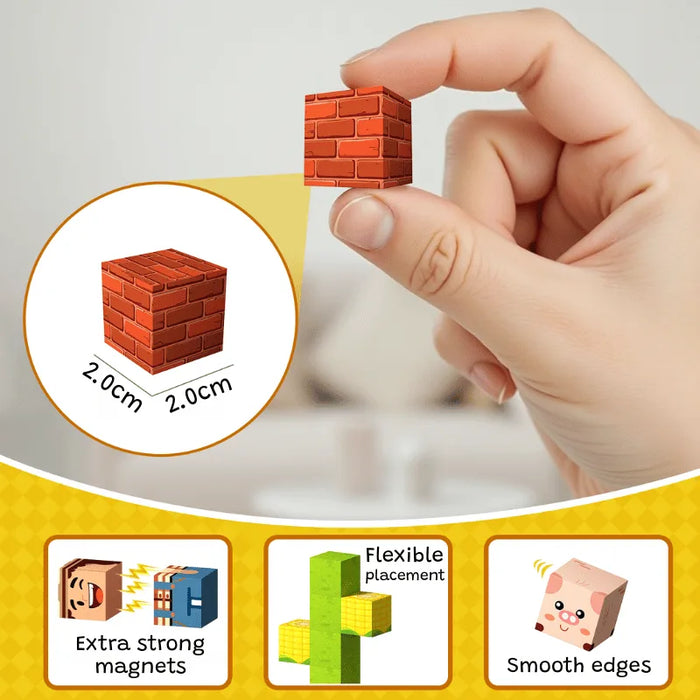MiniBlox | 100pcs Magnetic Building Blocks Set - Happy Farm