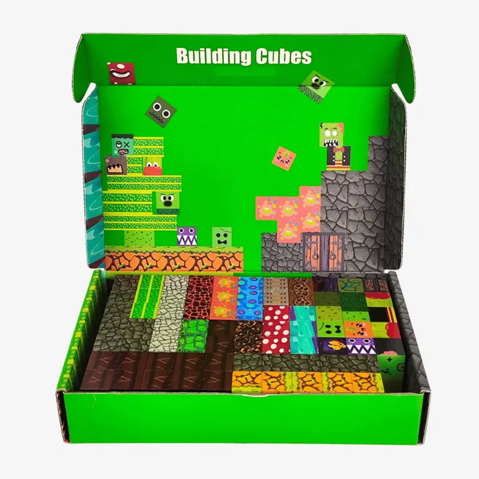 MiniBlox | 100pcs Magnetic Building Blocks Set - Plants & Zombies Set