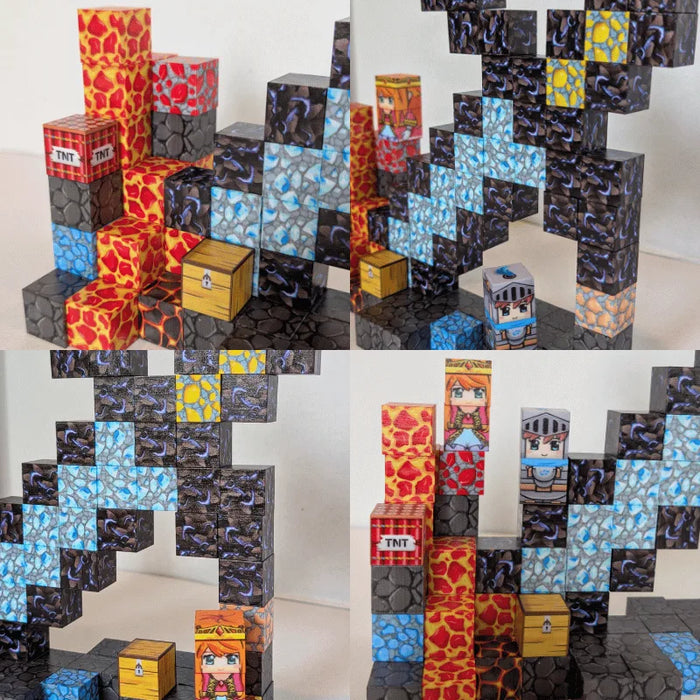 MiniBlox | 100pcs Magnetic Building Blocks Set - Struck Diamond