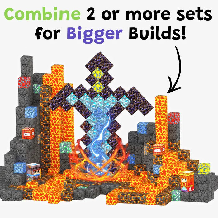 MiniBlox | 100pcs Magnetic Building Blocks Set - Struck Diamond