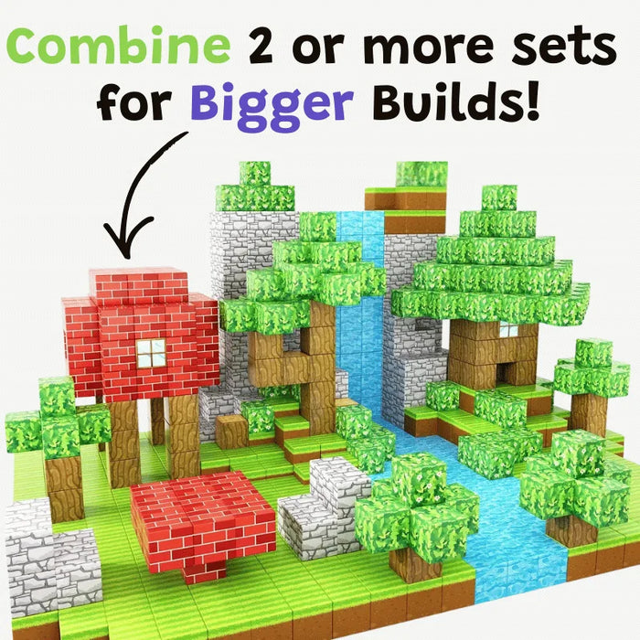 MiniBlox | 100pcs Magnetic Building Blocks Set