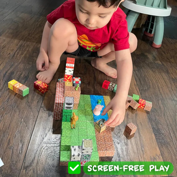 MiniBlox | 100pcs Magnetic Building Blocks Set