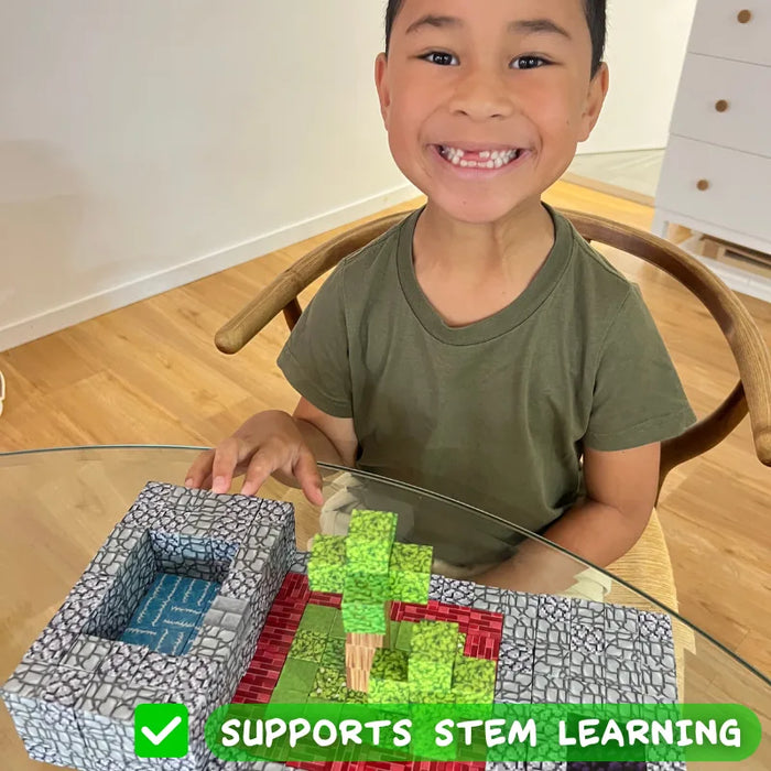 MiniBlox | 100pcs Magnetic Building Blocks Set