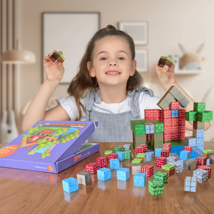 MiniBlox | 100pcs Magnetic Building Blocks Set