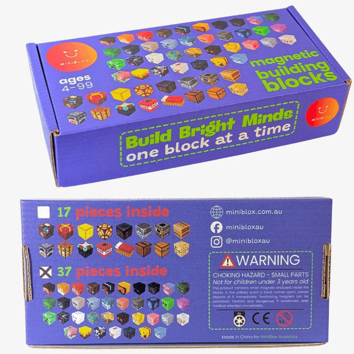 MiniBlox | 37pcs Magnetic Building Blocks Set - Character