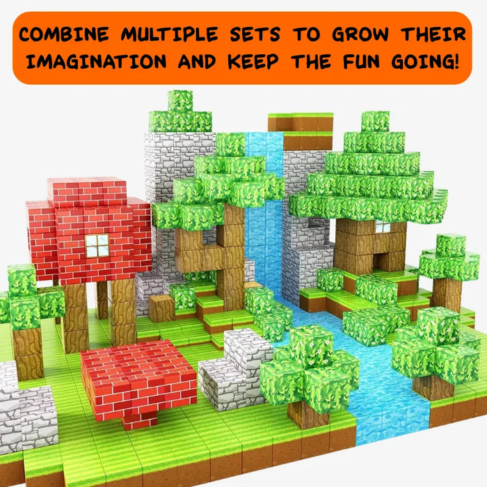 MiniBlox | 500pcs Magnetic Building Blocks Set