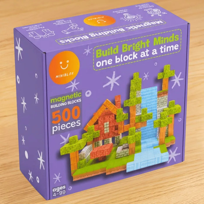 MiniBlox | 500pcs Magnetic Building Blocks Set