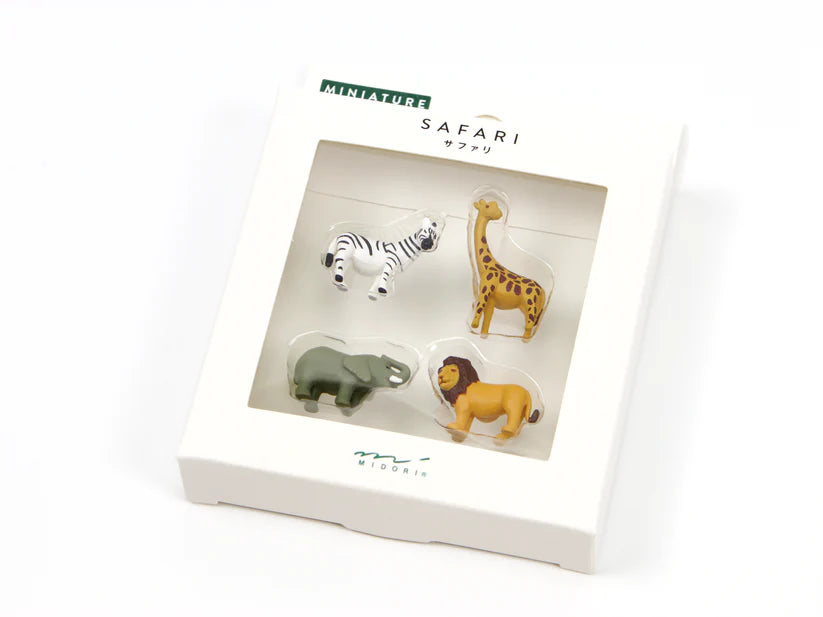 Mini Magnet Set | Safari | 4 pack