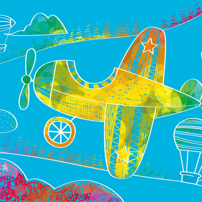 Mini Scratch Book - Airplane
