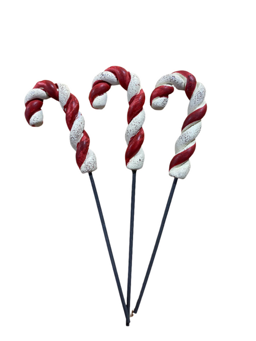 Set of 3 Mini Candy Canes