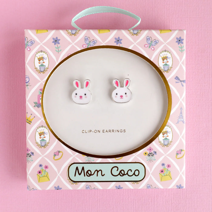 Mon Coco | Bunny Clip-On Earrings