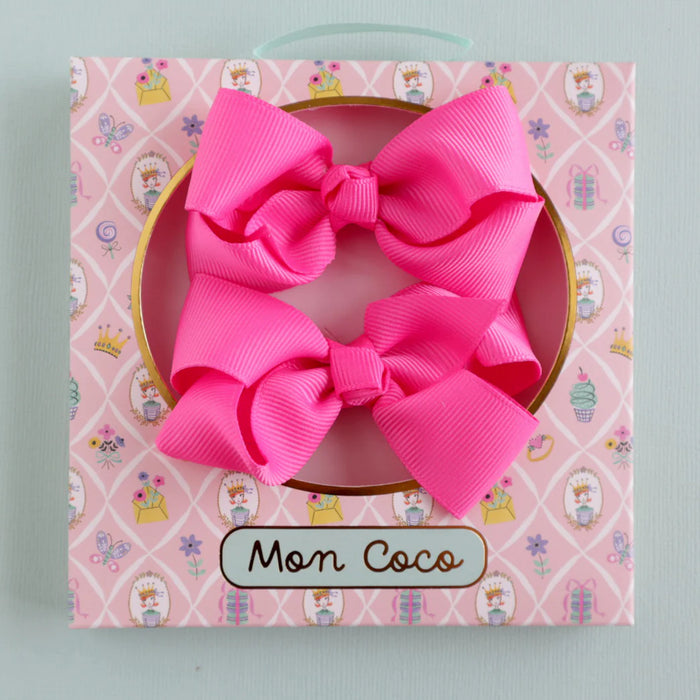 Mon Coco | Hot Pink Bows