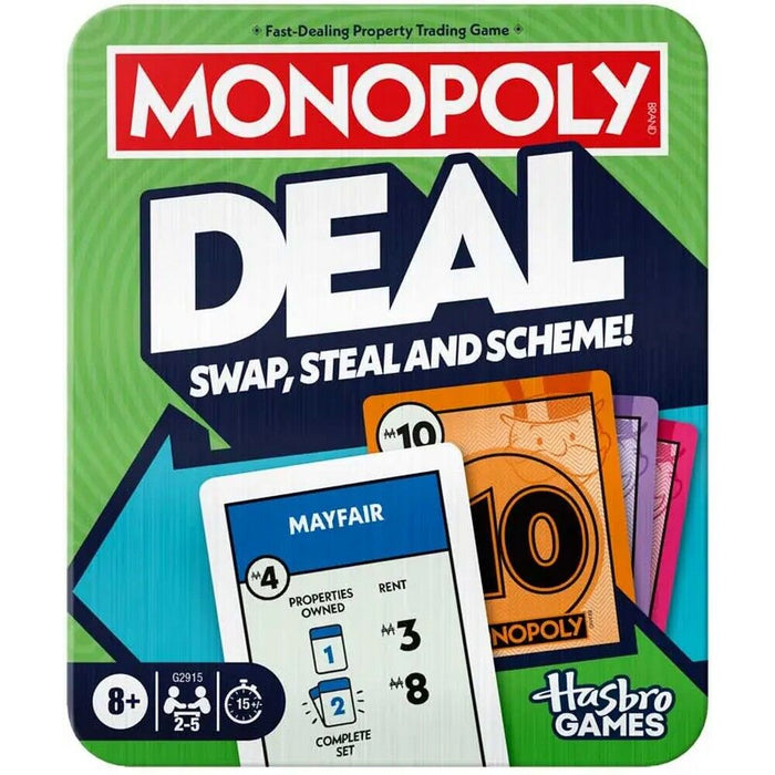 Monopoly Deal Card Game - Tin