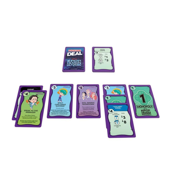 Monopoly Deal Card Game | K-Pop Demon Hunters
