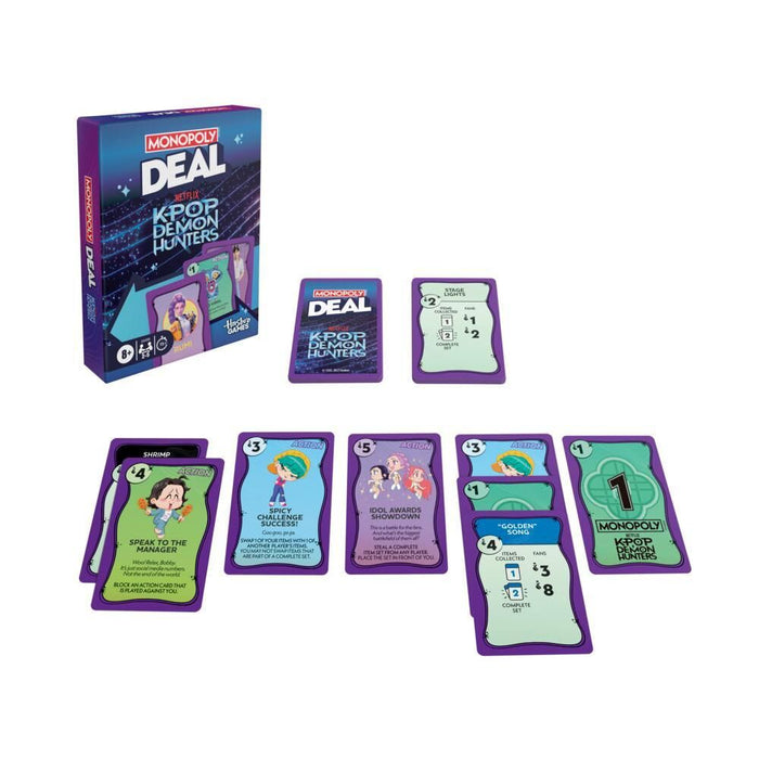 Monopoly Deal Card Game | K-Pop Demon Hunters