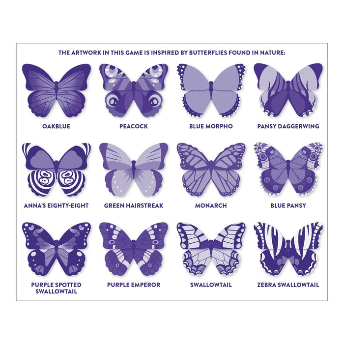 Mudpuppy Memory Match | Butterflies
