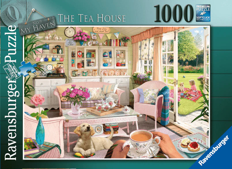 Ravensburger Puzzle | 1000pc | My Haven No 12 the Tea Shed