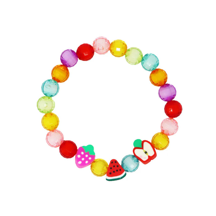 Pink Poppy | Fruit Necklace & Bracelet Set