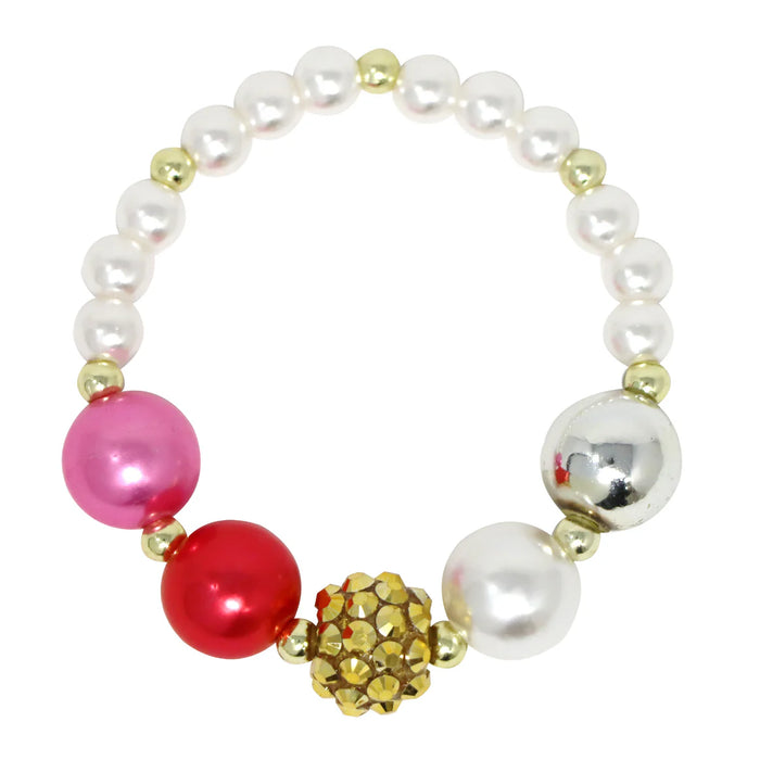 Pink Poppy |  Necklace & Bracelet Set with Sparkly Star Charm