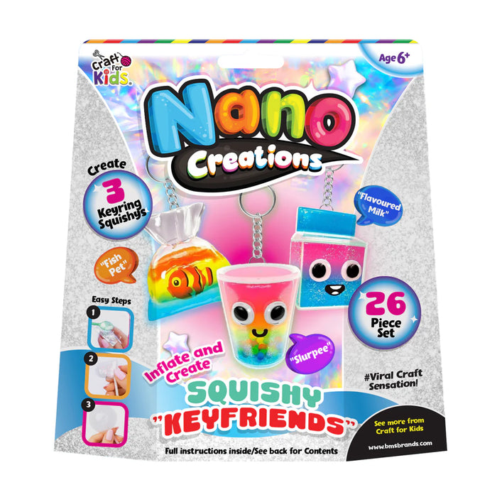 Nano Creations Squishy Key Friends