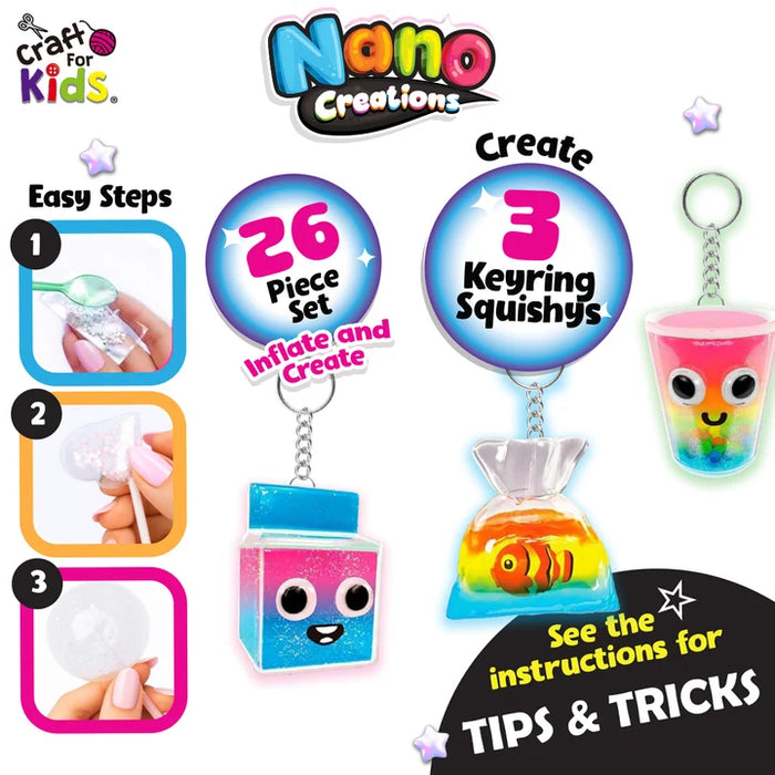 Nano Creations Squishy Key Friends