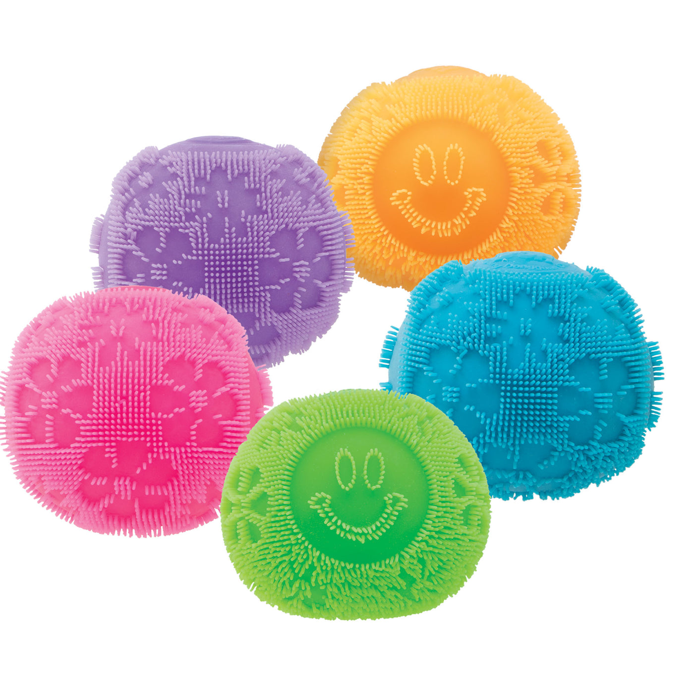 NeeDoh | Fuzz Ball Flower Power — Delightful Rainglow