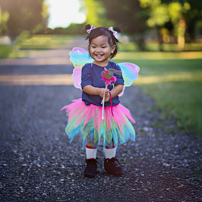 Neon Rainbow Tutu Size 4-6