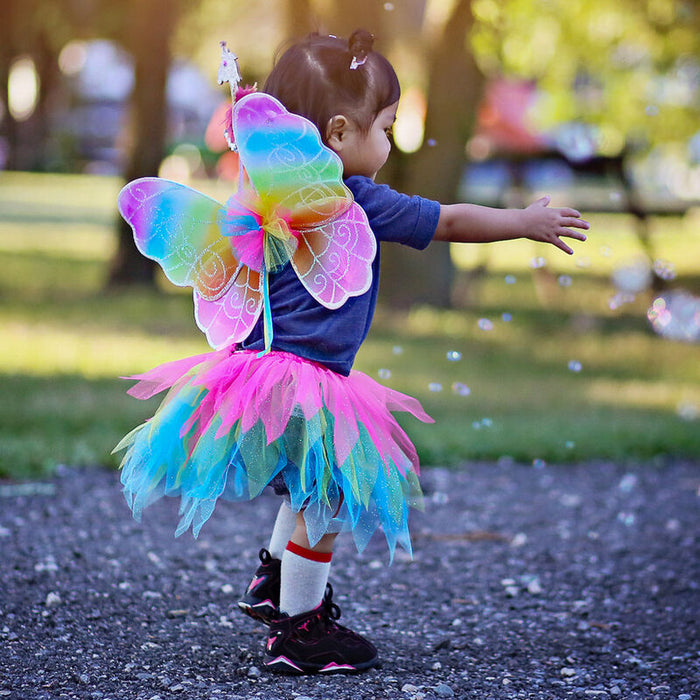 Neon Rainbow Tutu Size 4-6