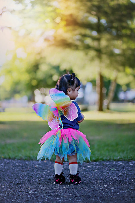 Neon Rainbow Tutu Size 4-6