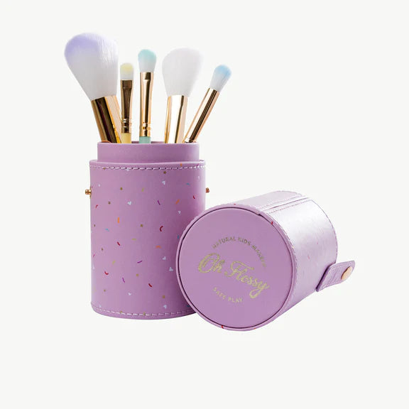 Oh Flossy | Makeup Brush Set | Purple