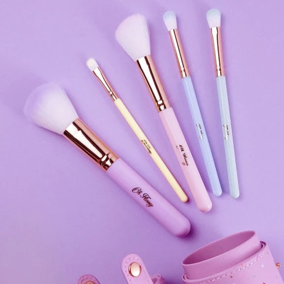 Oh Flossy | Makeup Brush Set | Purple