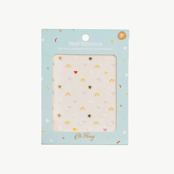 Oh Flossy | Nail Stickers | Sky
