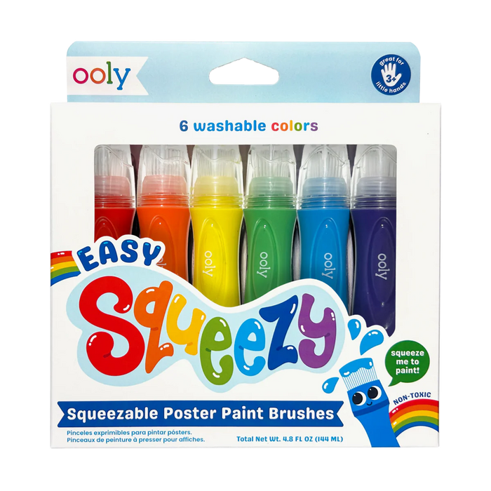 Ooly Paint | Squeezy Poster Paint Brushes