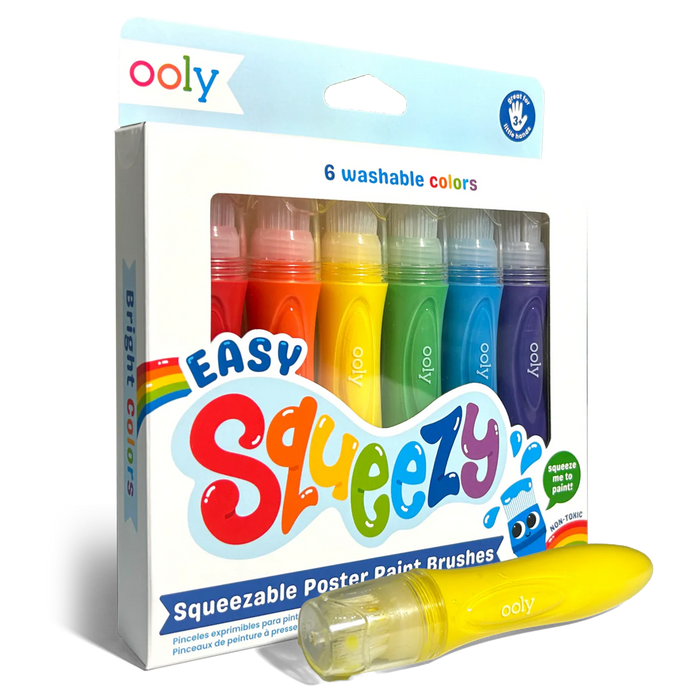 Ooly Paint | Squeezy Poster Paint Brushes