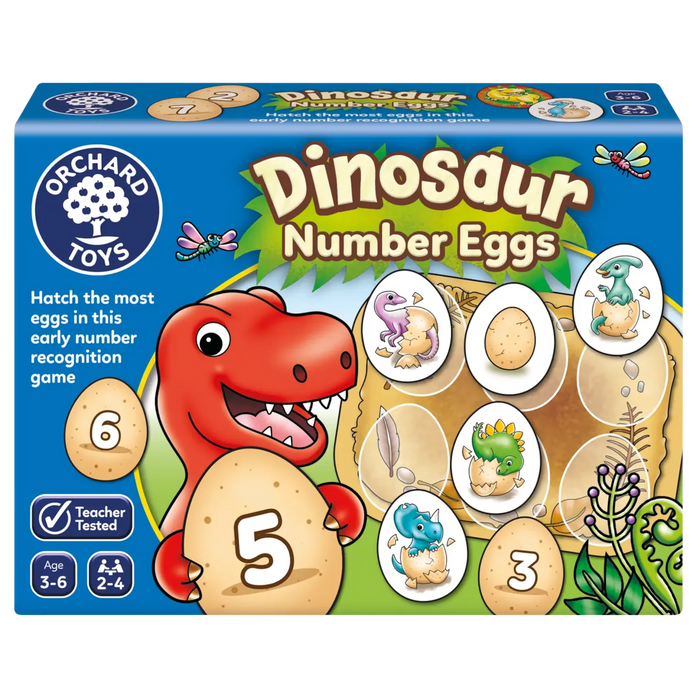 Orchard Toys Game | Dinosaur Number Eggs