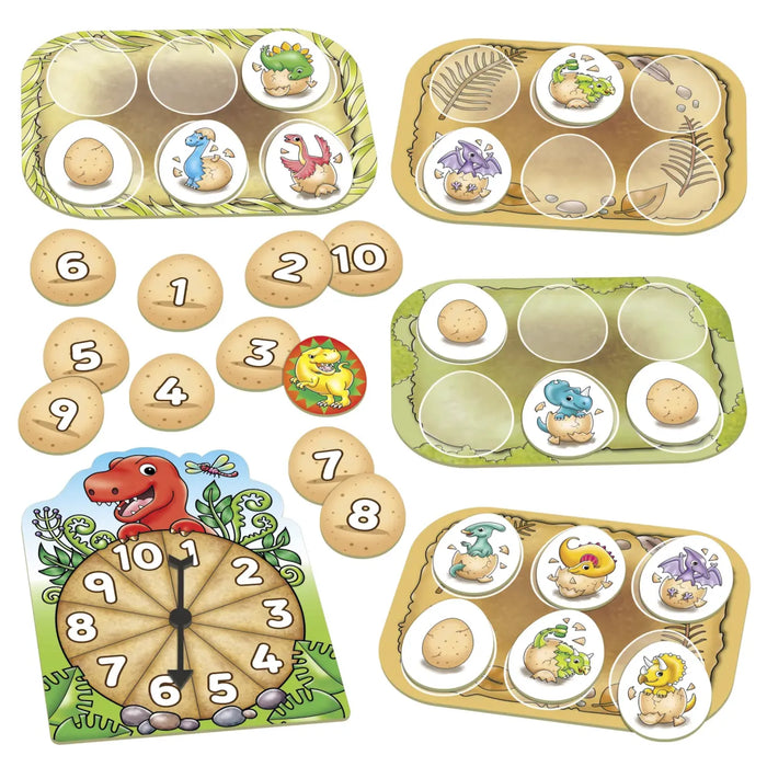Orchard Toys Game | Dinosaur Number Eggs